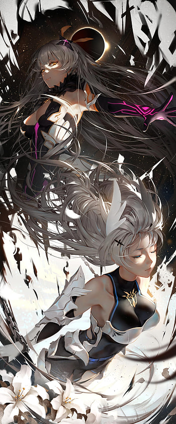 Black & white [Honkai Impact 3rd] : EvilMoe, honkai impact aesthetic HD phone wallpaper