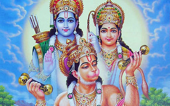 Hanuman Rama And Sita, ram sita HD wallpaper