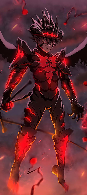 black clover asta demon, black clover asta HD phone wallpaper