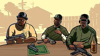 Grand Theft Auto: San Andreas in 1366x768, gta san andreas 1366x768 HD wallpaper