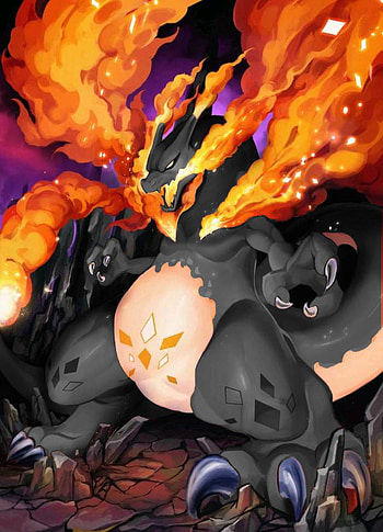 Shiny Charizard posted by John Cunningham, charizard vmax HD phone wallpaper