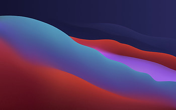 macOS Big Sur , Apple, Layers, Fluidic, Colorful, Dark, WWDC, 2020, Gradients, black apple HD wallpaper