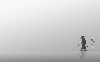 Black and White Samurai, off white samurai HD wallpaper