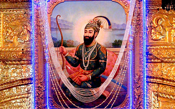 Guru Gobind Singh Ji Beautiful Pic At Sri Hazur Sahib, sikh gurus HD wallpaper