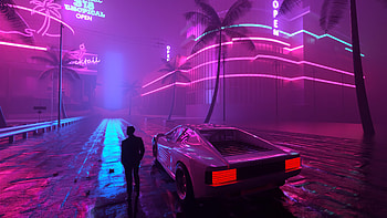 nice aesthetic cars HD wallpaper