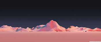 Low Poly Simple Mountain Landscape Ultra Backgrounds for : & UltraWide & Laptop : Multi Display, Dual & Triple Monitor : Tablet : Smart, minimalist 3440x1440 HD wallpaper