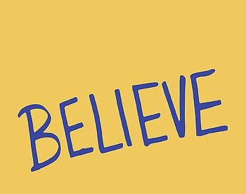 Believe Sign, ted lasso believe HD wallpaper