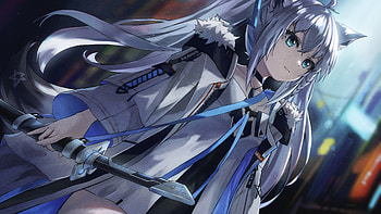 Shirakami Fubuki HD wallpaper