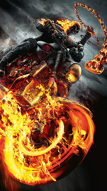 7 Ghost Rider, danger HD phone wallpaper