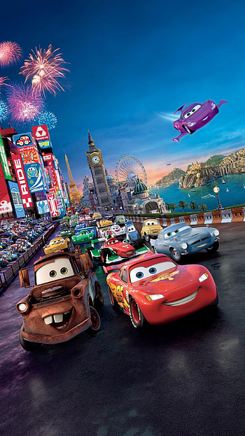Cars 2, rayo mcqueen HD phone wallpaper