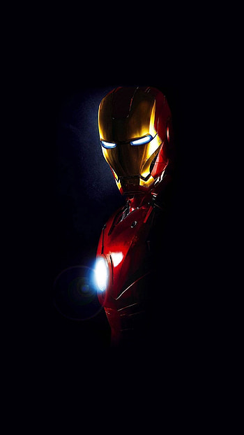 Iron Man , amoled iron man HD phone wallpaper