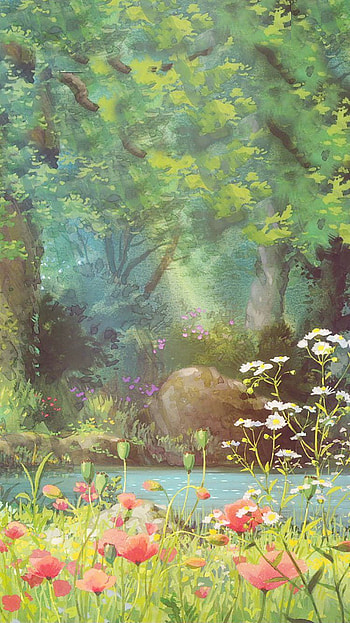 Studio Ghibli Scenery , ghibli HD phone wallpaper