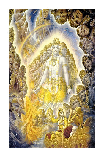 HK Prints Lord Shri Krishna Virat Roop Poster for Room HD phone wallpaper