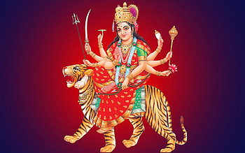 Ambe maa hindu goddess HD wallpaper