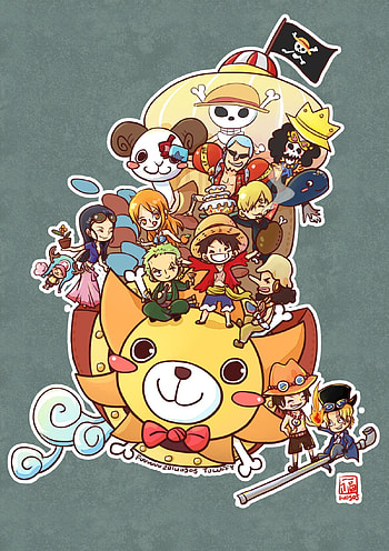 Brook One Piece , chibi piece one HD phone wallpaper