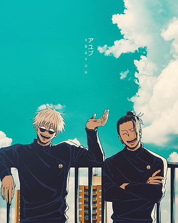 Gojo Satoru x Suguru Geto by xbayun HD phone wallpaper