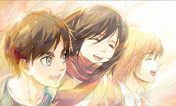 Pin on attack on titan, eren mikasa armin HD wallpaper