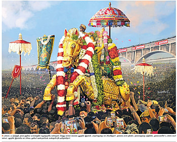 Madurai Alagar, kallalagar HD wallpaper