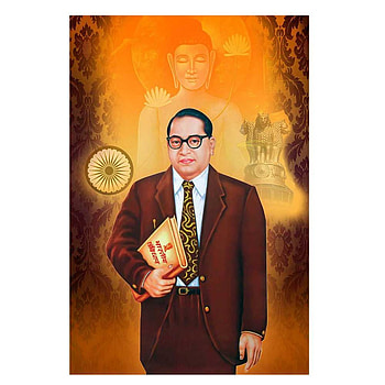 Babasaheb Ambedkar Wall Painting HD phone wallpaper
