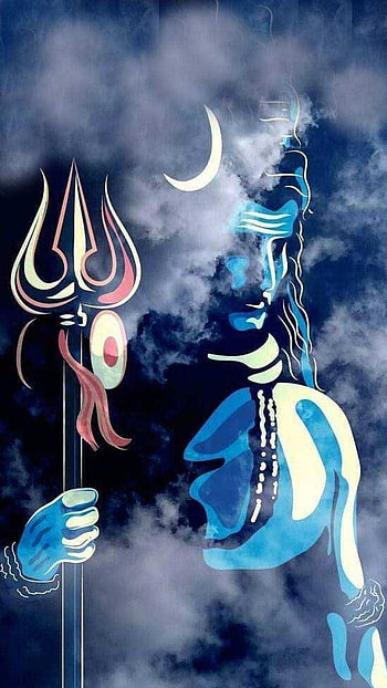 bholenath trishul HD phone wallpaper