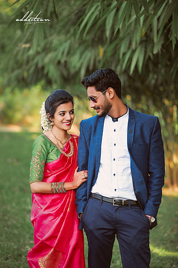 South Indian Wedding Cute Smile, south indian couple HD phone wallpaper