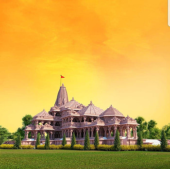 Shri Ram Janmabhoomi Mandir in Ayodhya: First look of how the grand Ram Temple will look like, ram mandir ayodhya HD wallpaper
