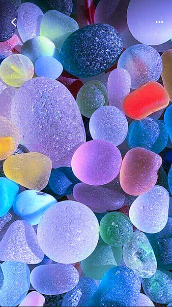 beach glass pebbles Colourful Stone [1078x1920] for your , Mobile & Tablet, sea glass HD phone wallpaper