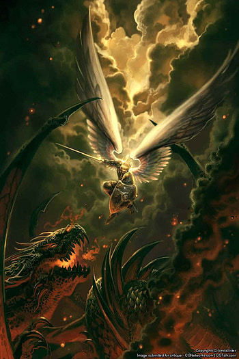 800x1200px Archangel Michael HD phone wallpaper