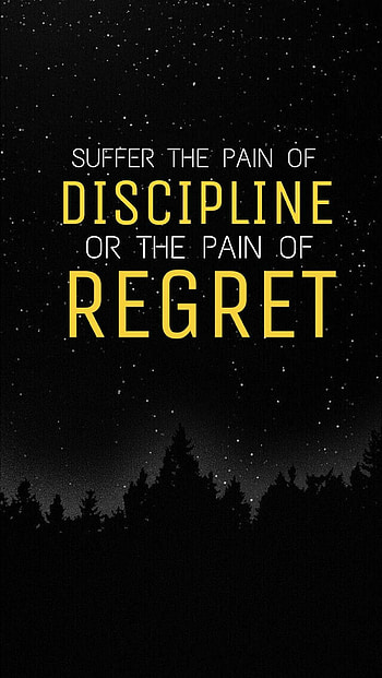Pin on My Pins, discipline quote HD phone wallpaper