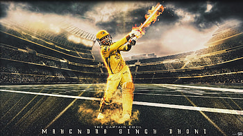 CSK MS Dhoni PC, mahendra singh dhoni HD wallpaper