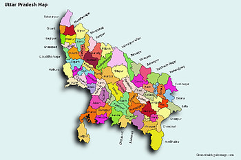Sample Maps for Uttar Pradesh, uttar pradesh map HD wallpaper