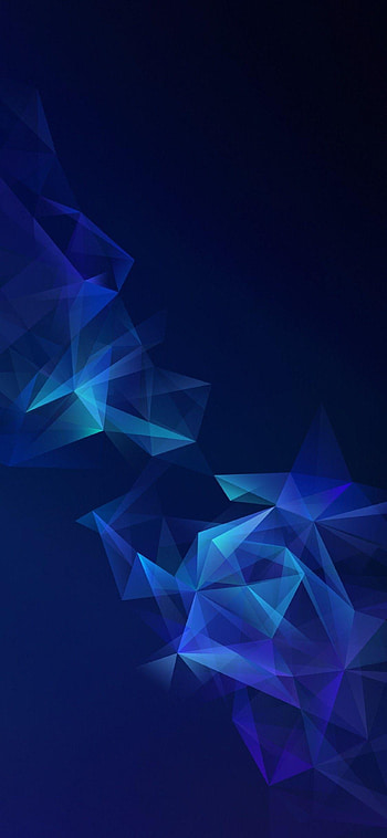 Blue, s9, s9 plus, galaxy, colour, abstract, digital art, samsung galaxy s9 plus HD phone wallpaper