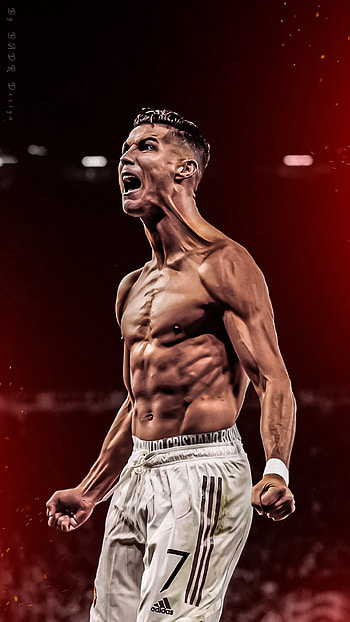 B A D R on Twitter:, cristiano ronaldo abs HD phone wallpaper