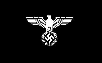 Simple Reichsadler by weedhaze, swastika eagle HD wallpaper