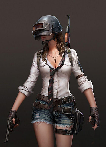 PUBG Mobile, pubg girl HD phone wallpaper