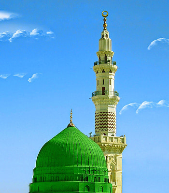 Mohammed Firozshah on gumbad e khizra, madina HD phone wallpaper