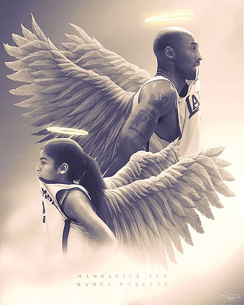 Kobe and Gigi, kobe bryant and gigi bryant HD phone wallpaper