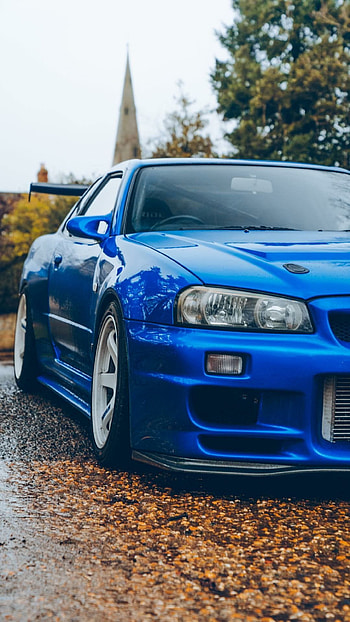 Nissan Skyline GTR R34 Nissan Skyline GTR R34, gt r r34 paul walker HD phone wallpaper