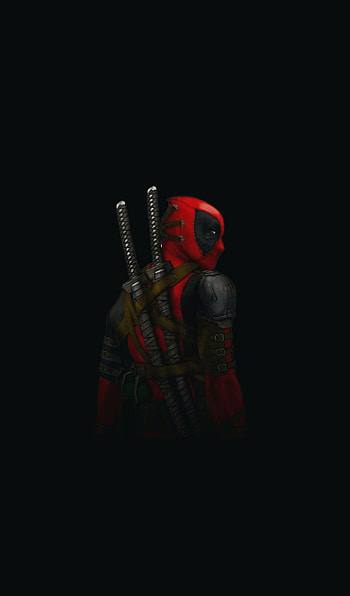 Awesome Deadpool Darkness And, deadpool amoled HD phone wallpaper