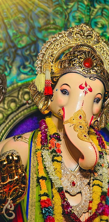 Shree Ganesh by Piratking, chintamani ganpati HD phone wallpaper