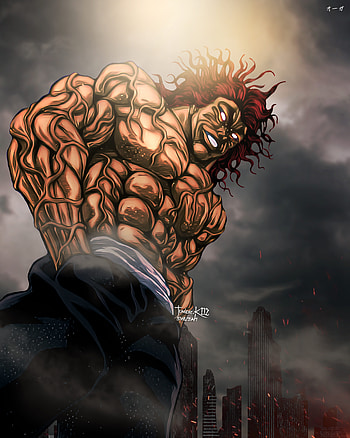 yujiro hanma aesthetic HD phone wallpaper