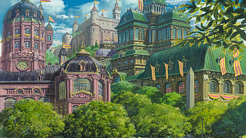 13 Howls Moving Castle HD wallpaper