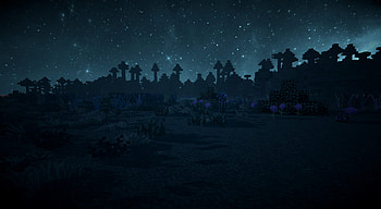 minecraft shaders night, minecraft night HD wallpaper