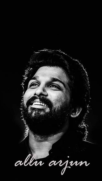 ALLU ARJUN JITESH by jiteshpatre, allu arjun black HD phone wallpaper