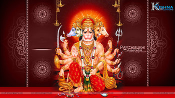Panchmukhi Hanuman Full, panchmukhi hanuman ji HD wallpaper