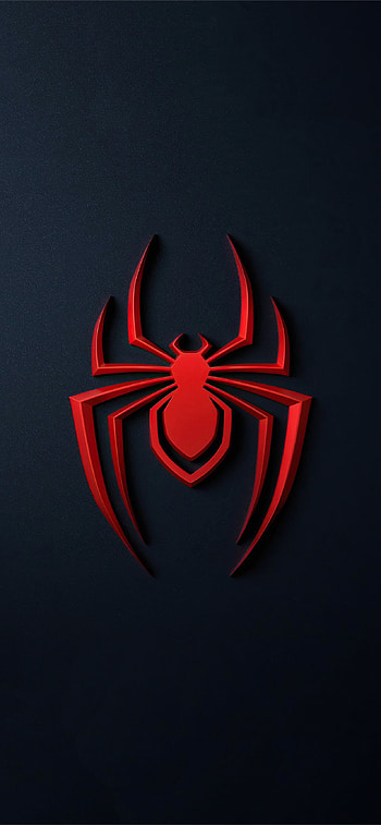 spider man miles morales logo X, miles morales 11 HD phone wallpaper