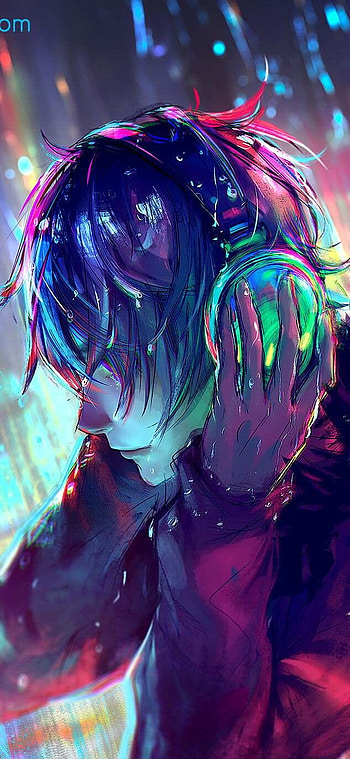Vibe alone, boys anime gamer HD phone wallpaper