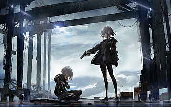 1 Anime Girls For PC, clean anime HD wallpaper