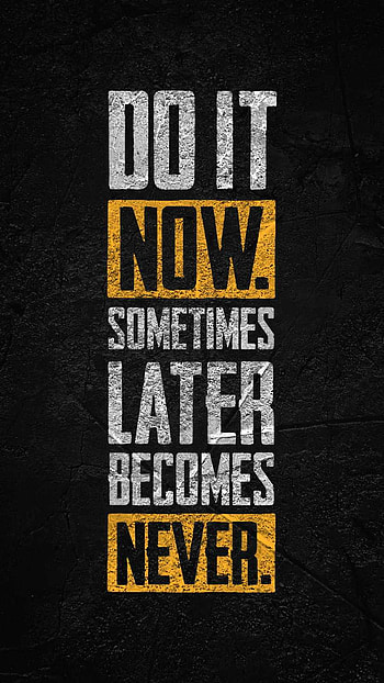 Do It Now HD phone wallpaper