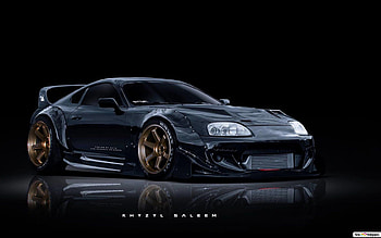 Tuning toyota supra HD wallpaper